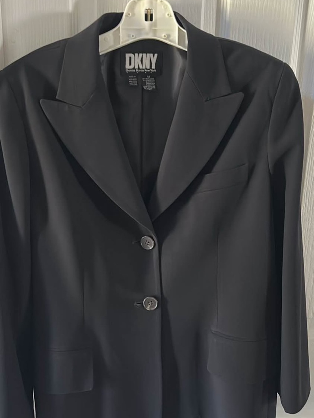 DKNY Black Women's Tailored Blazer Jacket